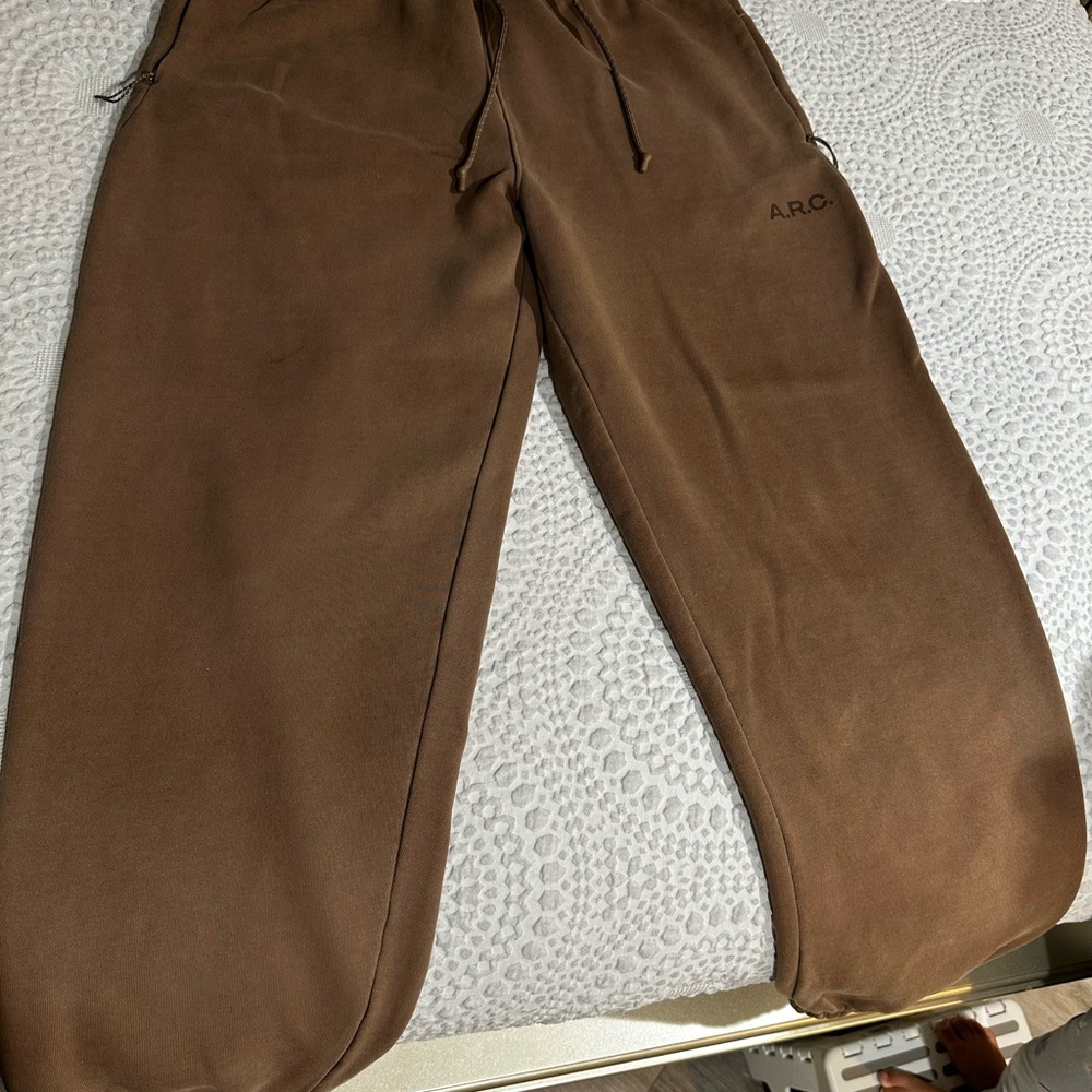 Men's Casual Brown Sweatpants
